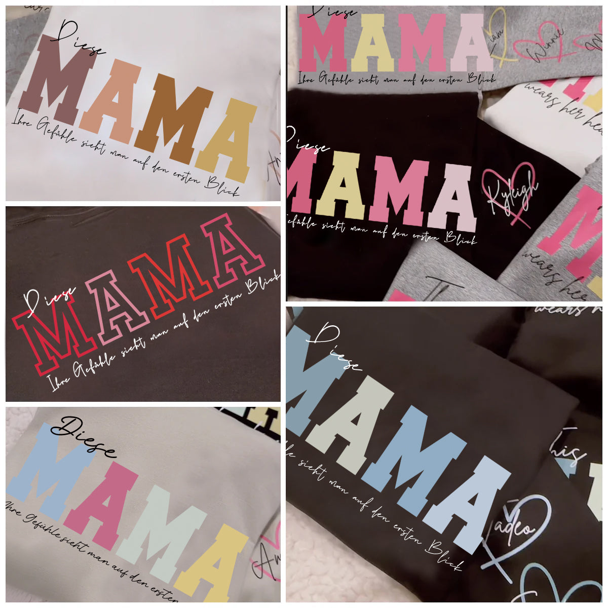 Derrière chaque grand enfant, il y a une mère – sweat-shirt unisexe personnalisé avec motif sur la manche – cadeau pour maman, grand-mère