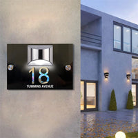 ⚡FLASH SALE⚡Gepersonaliseerd 3D-huisnummerbord op zonne-energie