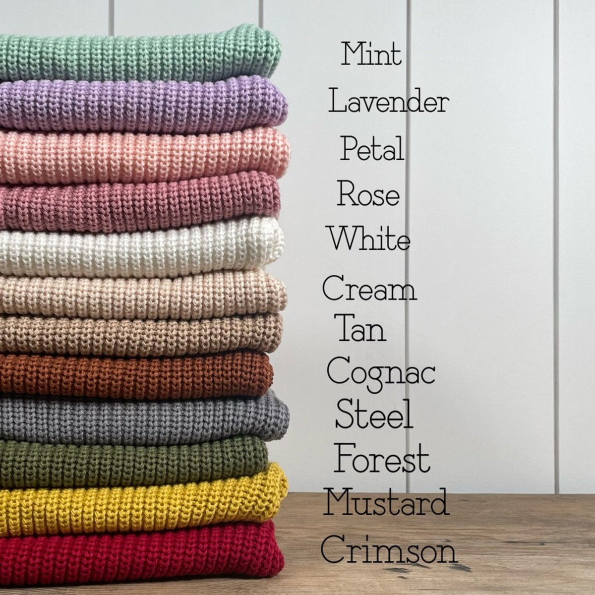 Pulls de NOËL personnalisés avec broderie à la main pour bébés et tout-petits