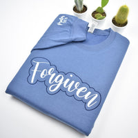 Geborduurde kersttrui met mouwborduursel - Gepersonaliseerde ronde hals hoodie - Kersttrui - Kersttruien