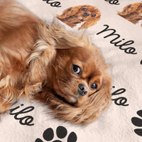 Gepersonaliseerde deken voor huisdieren | Op maat gemaakt huisdierbeddengoed | Op maat gemaakte dekens voor honden en katten | Fotodekens voor huisdieren