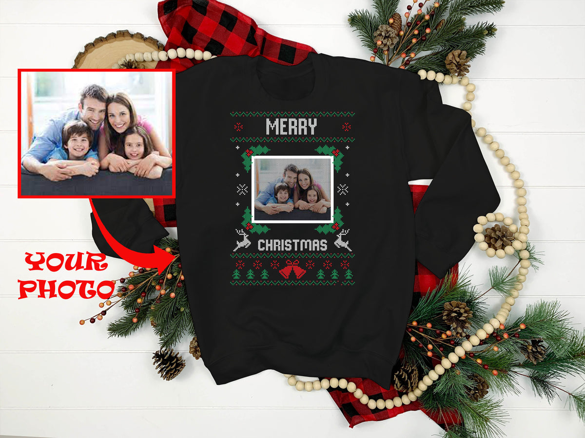 Aangepaste lelijke kersttrui Lelijke kersttrui Hondenliefhebber Sweatshirt