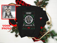 Aangepaste lelijke kersttrui Lelijke kersttrui Hondenliefhebber Sweatshirt