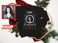 Aangepaste lelijke kersttrui Lelijke kersttrui Hondenliefhebber Sweatshirt