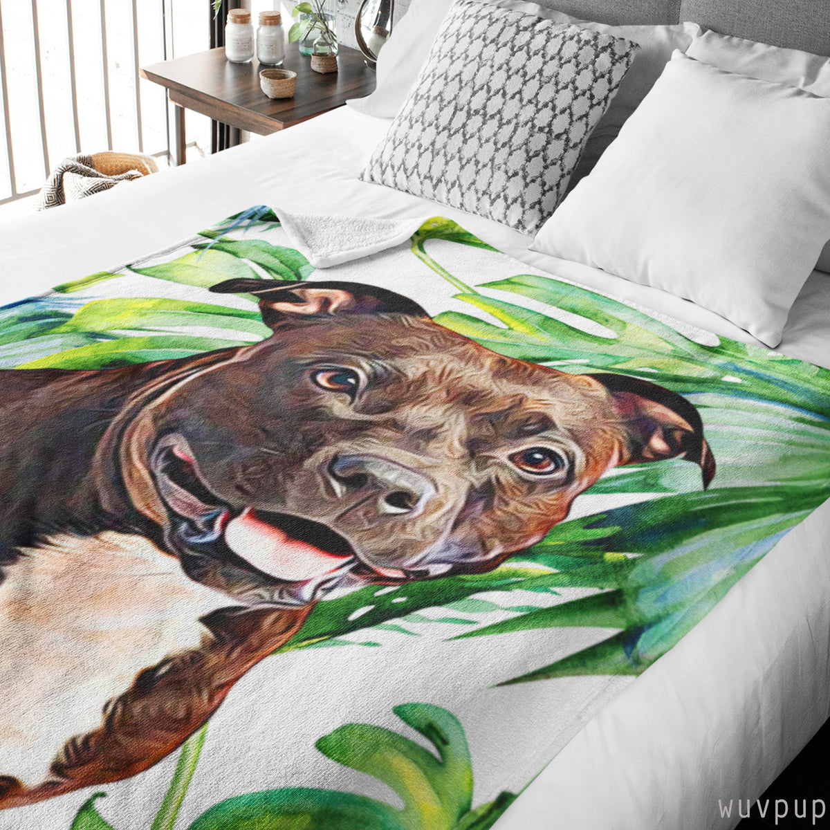 Gepersonaliseerde hondendeken, huisdierendeken met foto, gemaakt volgens uw foto, cadeaus voor hondenliefhebbers, cadeaus voor hondenmoeders, cadeaus voor dierenliefhebbers