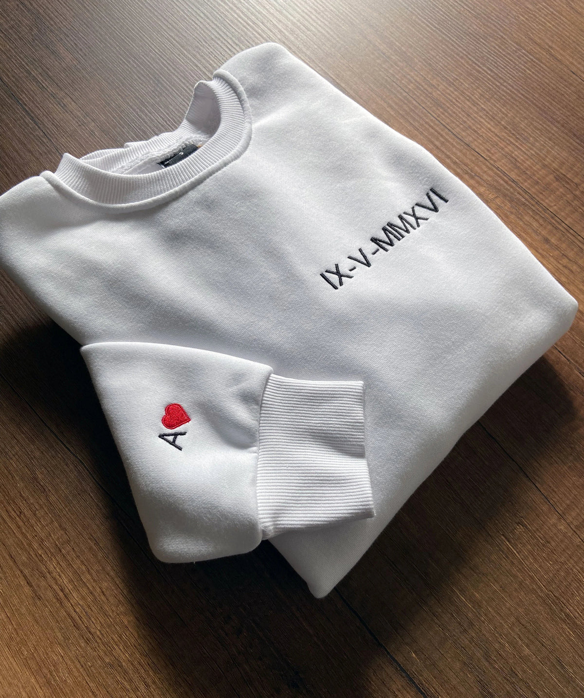 Hoodie met Romeinse cijfers, sweatshirt met koppels, gepersonaliseerd geborduurd sweatshirt, geborduurd sweatshirt, sweatshirt met koppelliefde op maat