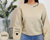 Plus Velvet Style – Sweat-shirt/sweat à capuche pour maman avec col personnalisé