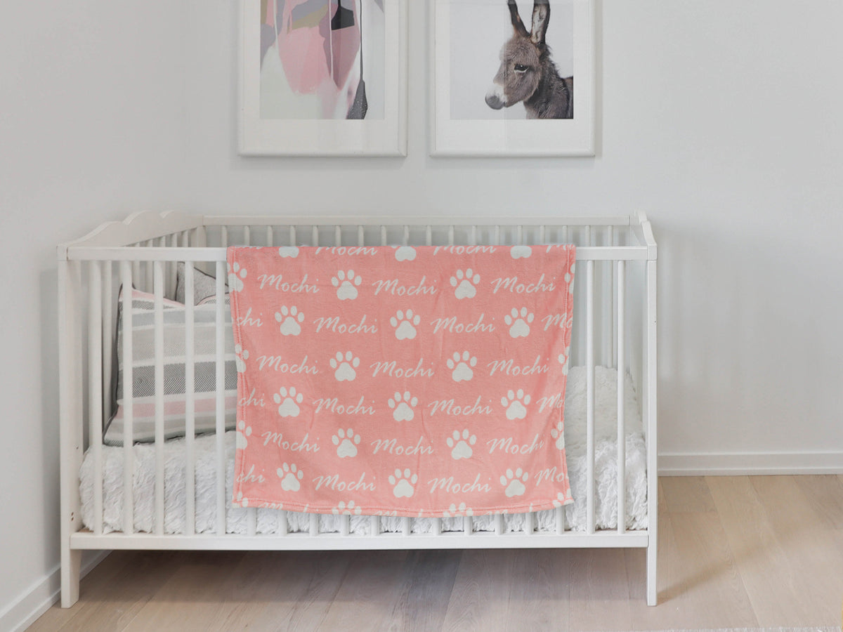 Gepersonaliseerde deken voor honden, puppy-naamdeken, kattenknuffeldeken, hondennaamdeken, cadeau voor hondenliefhebbers
