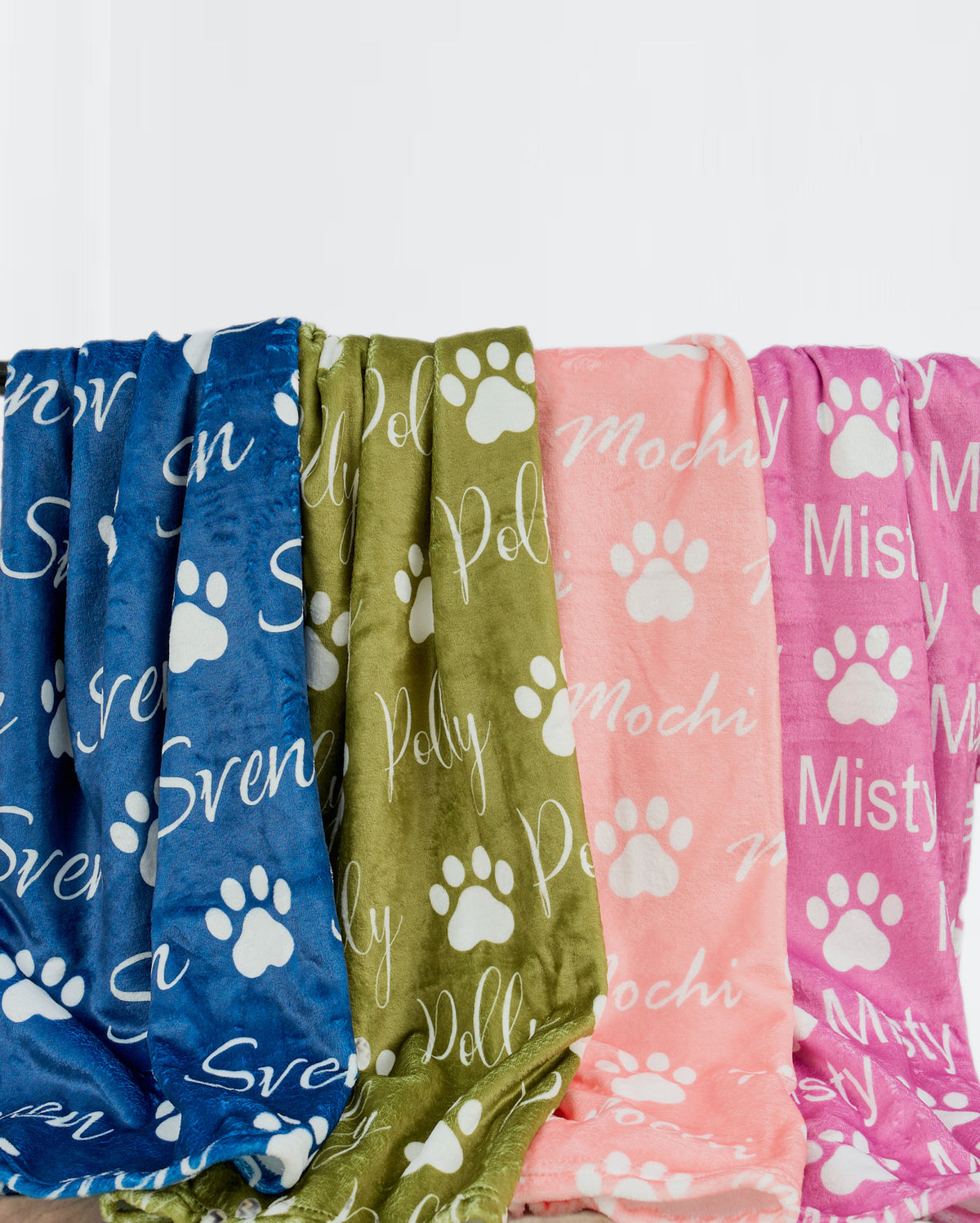 Gepersonaliseerde deken voor honden, puppy-naamdeken, kattenknuffeldeken, hondennaamdeken, cadeau voor hondenliefhebbers