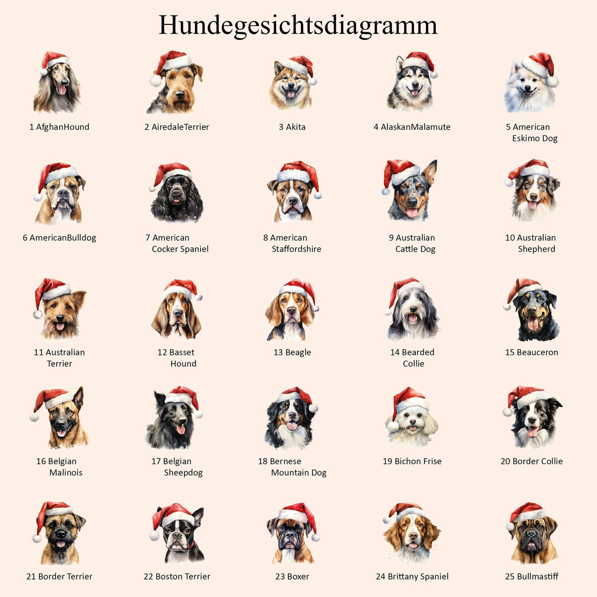 Sweat à capuche de Noël avec tête de chien, sweat à capuche personnalisé pour maman chien