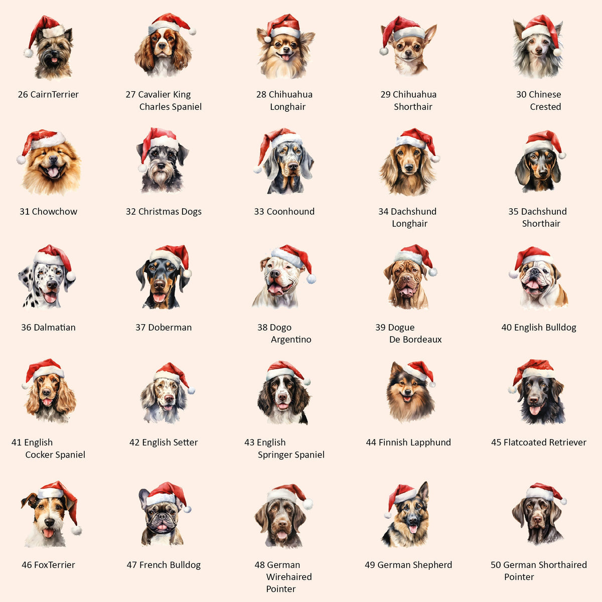 Sweat à capuche de Noël avec tête de chien, sweat à capuche personnalisé pour maman chien