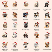 Sweat à capuche de Noël avec tête de chien, sweat à capuche personnalisé pour maman chien