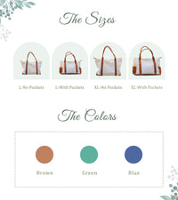 Tote bag voor bruidsmeisjes, cadeau voor bruidsmeisjes, gepersonaliseerde tote bag voor varen, geborduurde canvas tote bag, tote bag voor bruidsdouches, cadeau voor moeder, cadeau voor moeder