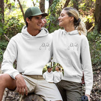 Sweat-shirt avec imprimé personnalisé. Sweat-shirt avec photo individuelle