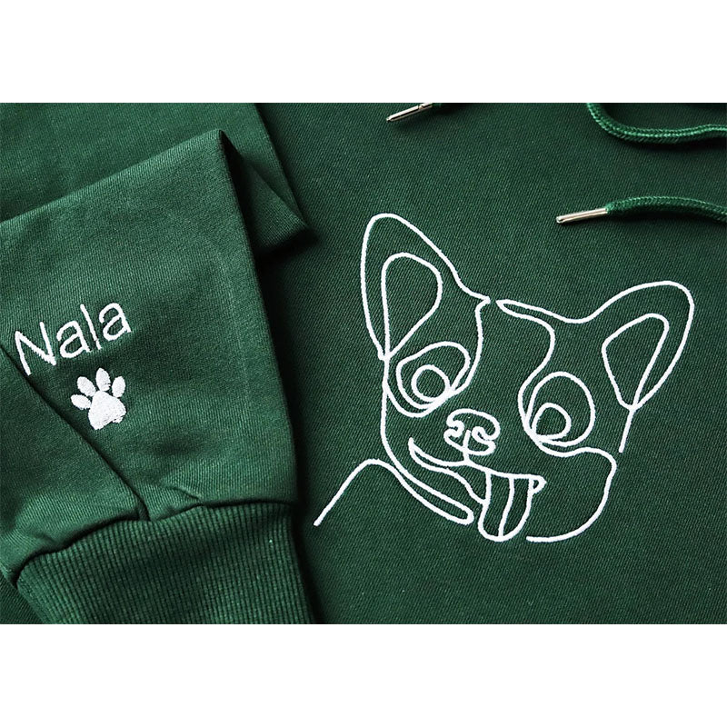 Op maat geborduurd T-shirt/sweater/hoodie