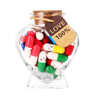 Capsulebrieven, bericht in een fles