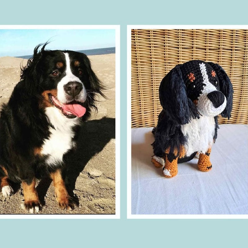 Handgemaakte gepersonaliseerde knuffels voor huisdieren