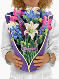 🎁Moederdagcadeau💐Pop-upboeket wenskaart💐Cadeau voor mama
