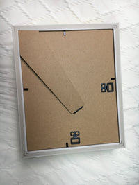 (Oneindigheidsbord met naam) Aangepast bloemenframe met ECHTE MAANSTAND jubileumkalender