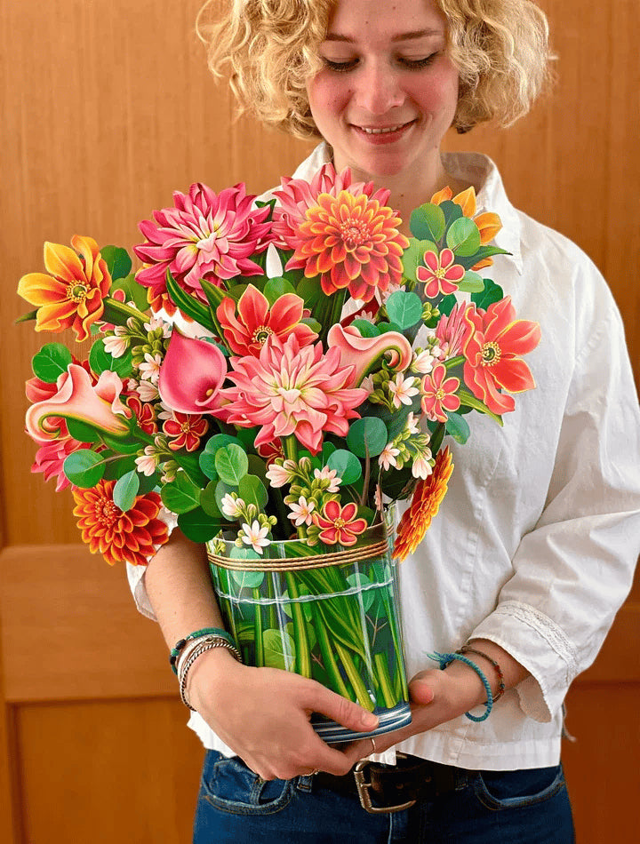 🎁Moederdagcadeau💐Pop-upboeket wenskaart💐Cadeau voor mama