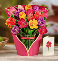 🎁Moederdagcadeau💐Pop-upboeket wenskaart💐Cadeau voor mama