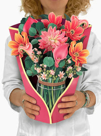 🎁Moederdagcadeau💐Pop-upboeket wenskaart💐Cadeau voor mama