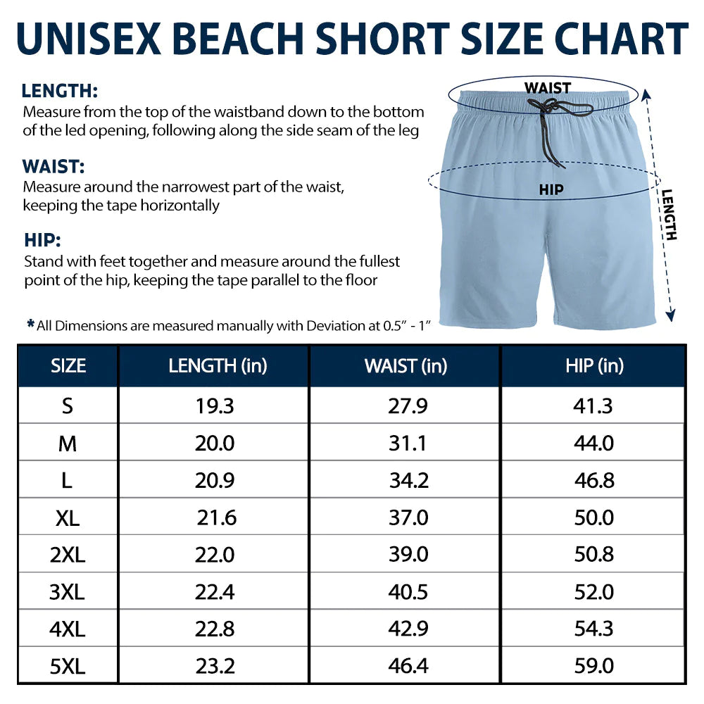 Gepersonaliseerde foto 'Ik hou van mijn vrouw' - cadeau voor echtgenoot en vriend - gepersonaliseerde unisex strandshorts