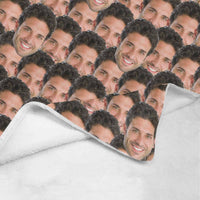Couverture polaire personnalisée avec photo – Imprimez votre photo – Couverture souvenir en peluche personnalisée, amusante et confortable