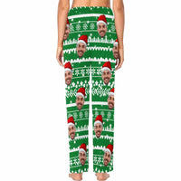 Pyjama personnalisé avec chapeau rouge et flocon de neige pour homme et femme