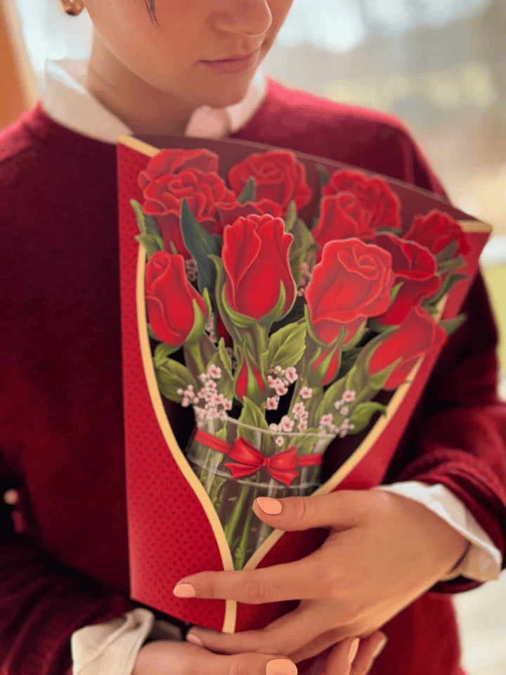 🎁Moederdagcadeau💐Pop-upboeket wenskaart💐Cadeau voor mama