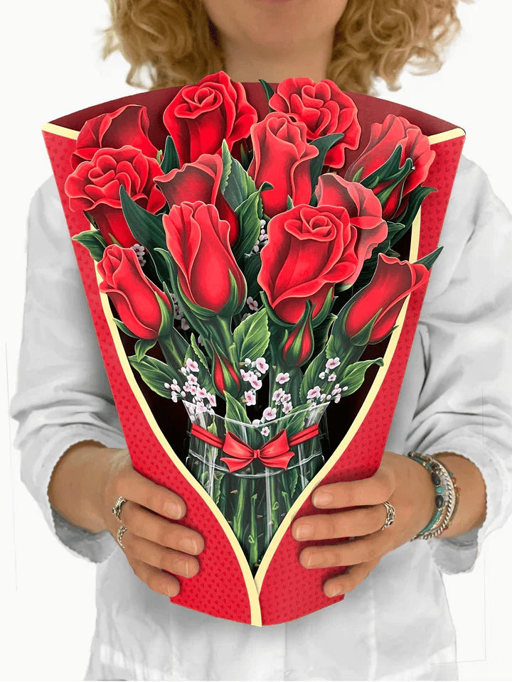 🎁Moederdagcadeau💐Pop-upboeket wenskaart💐Cadeau voor mama