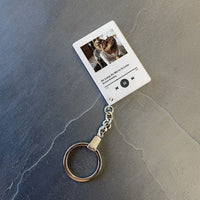 Porte-clés personnalisé avec plaque de chanson, porte-clés personnalisés, photo, album de mots-clés de playlist de chansons, haute qualité, cadeau d'anniversaire