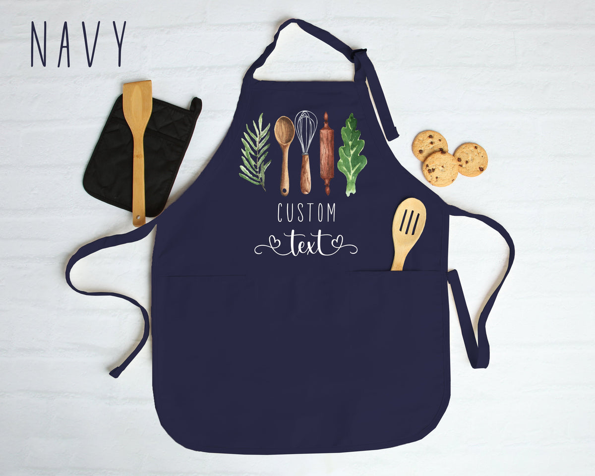 Tablier personnalisé pour femme, cadeau personnalisé fête des mères, tablier de cuisine pour maman, cadeau personnalisé pour maman, tablier de cuisine personnalisé