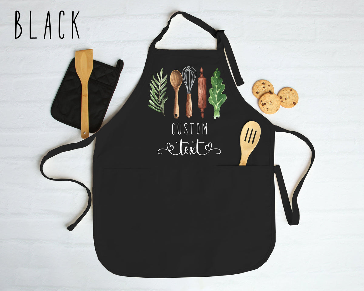 Tablier personnalisé pour femme, cadeau personnalisé fête des mères, tablier de cuisine pour maman, cadeau personnalisé pour maman, tablier de cuisine personnalisé