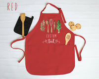 Tablier personnalisé pour femme, cadeau personnalisé fête des mères, tablier de cuisine pour maman, cadeau personnalisé pour maman, tablier de cuisine personnalisé
