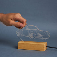 Conception de voiture de sport, lumières LED, cadeau pour lui, lampe de table F1, cadeaux pour les amateurs de voitures. Veilleuse voiture vintage, cadeau pour petit ami