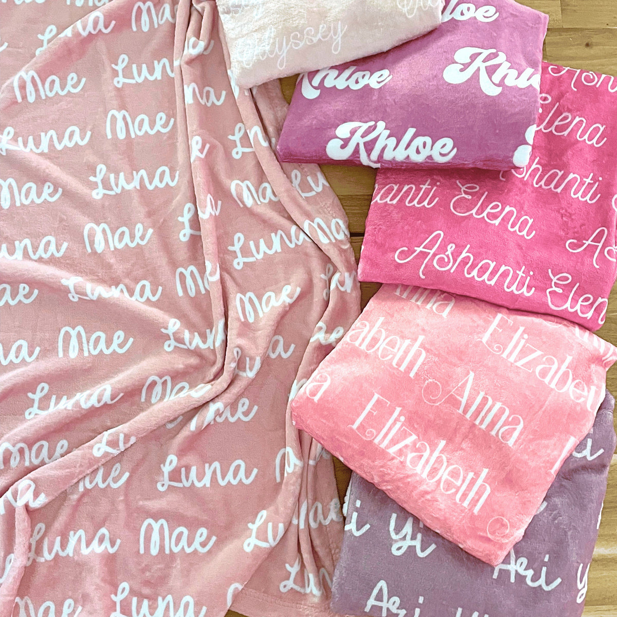 Couverture individuelle personnalisée, couverture bébé pour fille, couverture nominative, couverture fille en cadeau, couverture bébé, couverture enfant