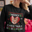 Sweat-shirt personnalisé de Noël amusant pour les amoureux des animaux