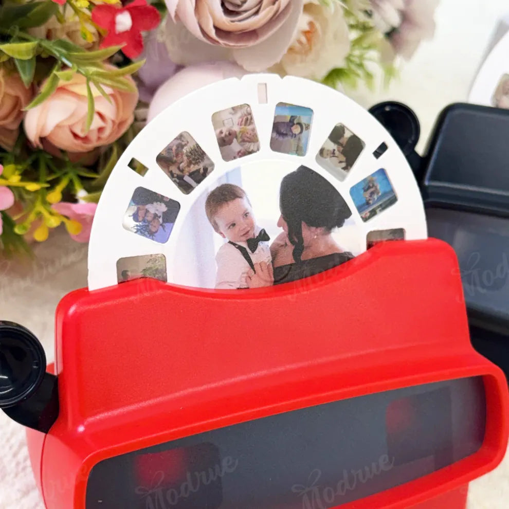 Personalisierter Retro-Foto-Viewer – das Muttertagsgeschenk