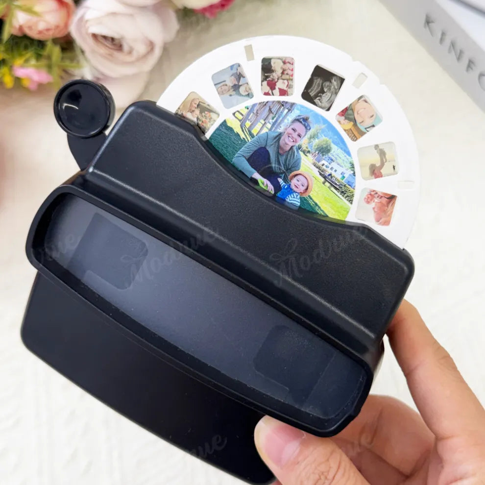 Personalisierter Retro-Foto-Viewer – das Muttertagsgeschenk