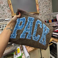 Personalisiertes Pailletten-Sweatshirt MAMA mit Glitzerbuchstaben im Vintage-Stil – das perfekte Muttertagsgeschenk für Mama