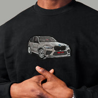 Sweat à capuche de voiture brodé personnalisé, le cadeau parfait pour les amateurs de voitures. Sweat-shirt brodé personnalisé, cadeau papa