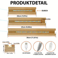 Persönlichkeitsbezogenes Geburtsblumen-3D-Kristall-Acryl-LED-Licht mit den Namen der Kinder