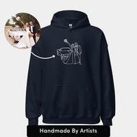 Weihnachtsgeschenke für Paare Geschenke für Haustierliebhaber, individuell besticktes Sweatshirt und Kapuzenpullover