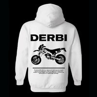 Personalisiertes Motorrad-Foto-T-Shirt & Hoodie – Individuelles Design mit Name & Bike, Schwarz-Weiß-Druck für Biker
