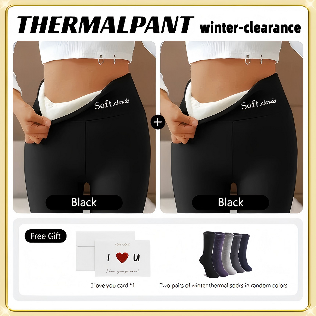 🔥 MustPride® Leggings mit flauschigem Fleecefutter