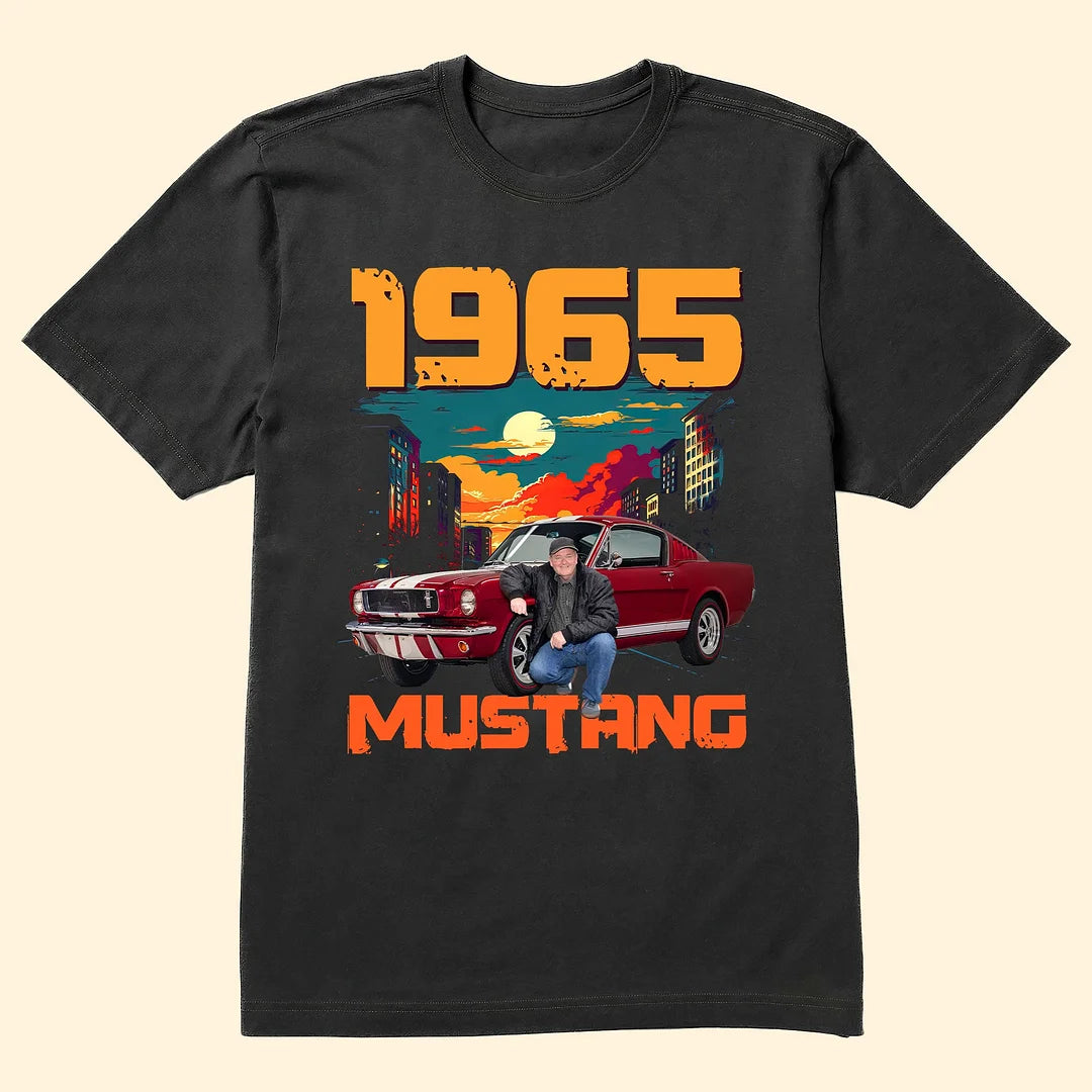 CAR VINTAGE TEE – PERSONALISIERTES FOTO-SHIRT