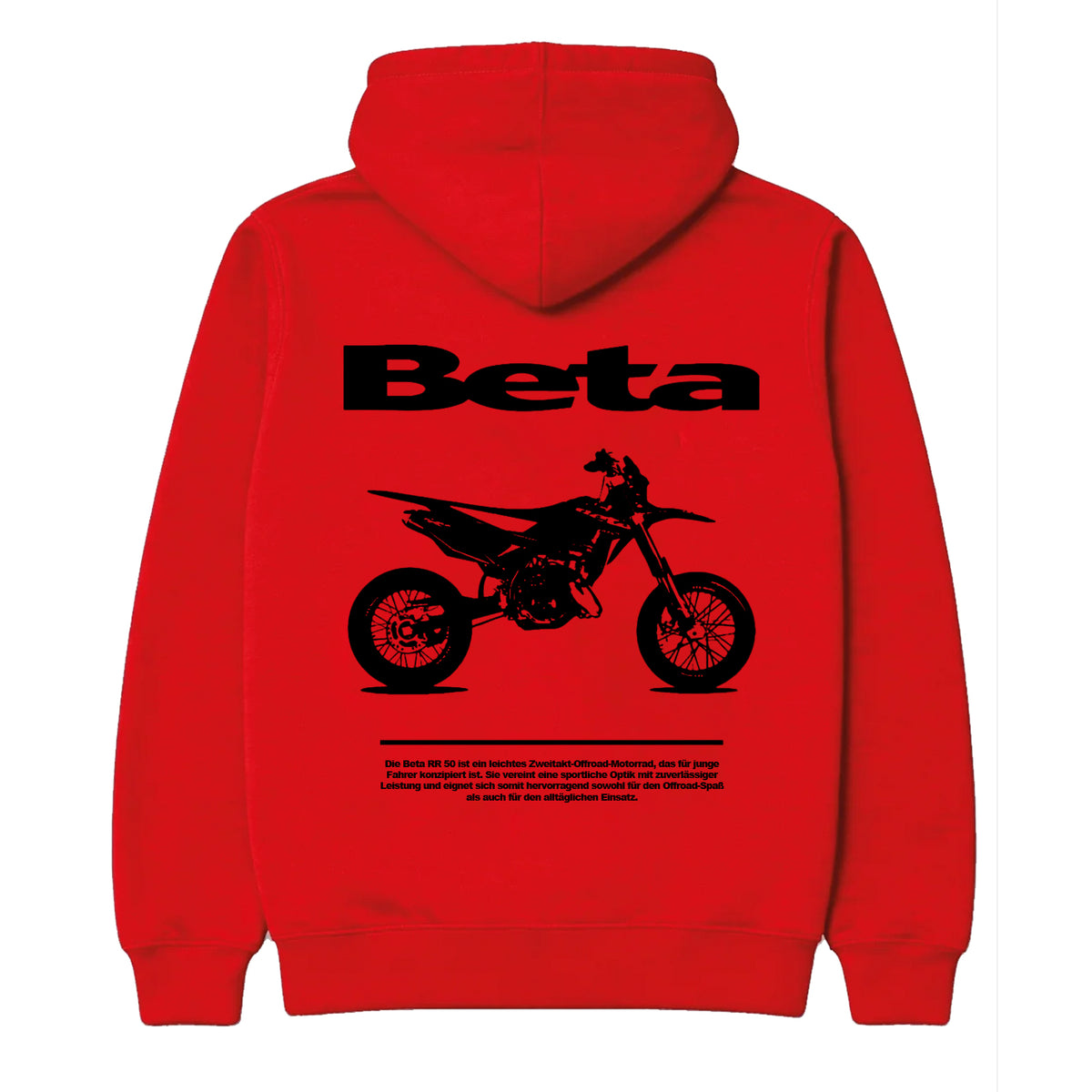 Personalisiertes Motorrad-Foto-T-Shirt & Hoodie – Individuelles Design mit Name & Bike, Schwarz-Weiß-Druck für Biker