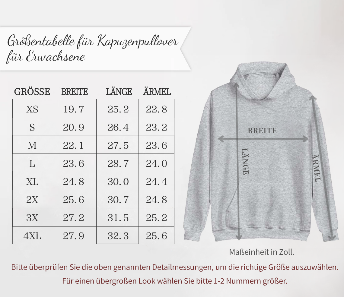 Papas Liebe hält ewig – Personalisiertes besticktes Sweatshirt zum Vatertag