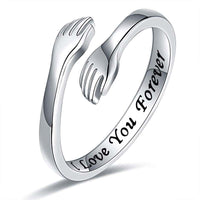 Ring mit individueller Gravur "Hugging Me"